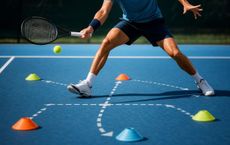 Article Image for Tennis Footwork Drills for Better Balance and Court Coverage