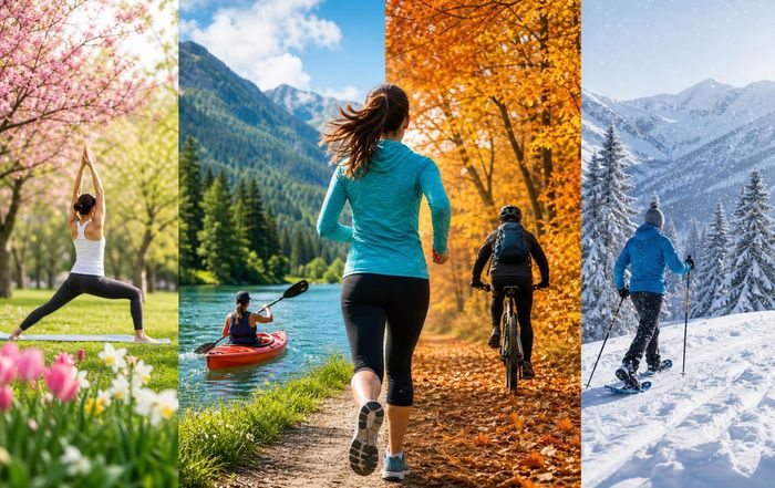 Article Image for The Benefits of Outdoor Fitness in Every Season